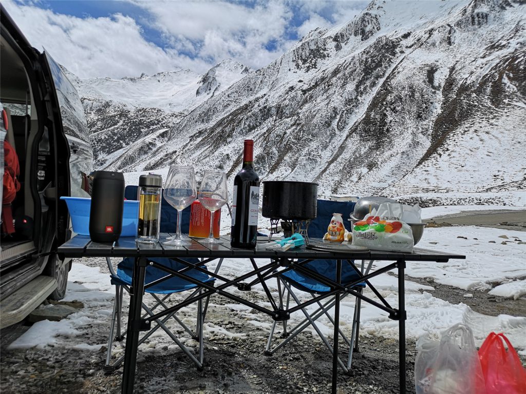 小金龙头滩-偶遇海拔4200米的雪乡